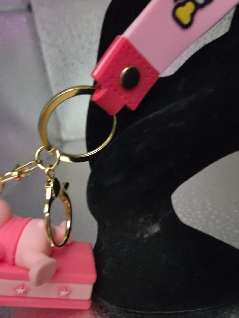 Winnie The Pooh Keychain Wrist Strap - Picture 5 of 7
